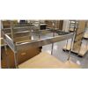 Image 8 : Qty 2 Unassembled Wood & Chrome Display Shelves