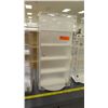 Image 3 : Qty 3 Plastic Jewelry Tabletop Display Cabinets - 1 White / 2 Clear