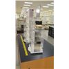 Image 5 : Qty 3 Plastic Jewelry Tabletop Display Cabinets - 1 White / 2 Clear