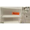 Image 6 : Qty 3 Plastic Jewelry Tabletop Display Cabinets - 1 White / 2 Clear
