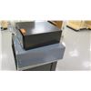 Image 2 : Black Metal 2 Side Index Card File & Blue Locking File Drawer