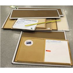 Multiple Misc Whiteboard & Corkboards