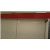 Image 8 : Customizable White Pegboard & Metal Long Shelving Display Rack, 4 panels: 46"W