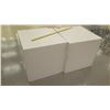 Image 3 : Qty 2 White Stair Step Displays 24"W x 48"D x 24"H
