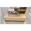 Image 2 : Qty 4 Misc Shelving Display Units w/ Shoe Fitting Stool