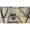 Image 4 : Metal 4 Tier Rolling Shelf w/ Wire Shelves
