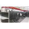 Image 8 : Customizable Black Pegboard & Metal Long Shelving Display Rack, 6 panels, 46"W