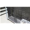 Image 10 : Customizable Black Pegboard & Metal Long Shelving Display Rack, 6 panels, 46"W