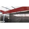 Image 9 : Customizable Black Pegboard & Metal Long Shelving Display Rack, 6 panels, 46"W