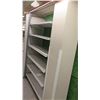 Image 13 : Customizable Black Pegboard & Metal Long Shelving Display Rack, 5 panels, 46"W