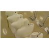 Image 8 : Qty 8 Female Mannequins Plastic Top Half Body