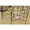 Image 1 : Qty 3 Metal Crossed Displays 36"H