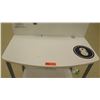 Image 2 : White Computer Desk w/ Bottom Shelf 34"L x 24"D x 38"H