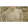 Image 2 : Qty 2 Top Half Torso Mannequins - 1 Male / 1 Female