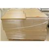 Image 1 : Multiple Wrapped Pallet Misc Size Wooden Shelves, Long pieces: 48"L x 15"W; Small pieces: 25"L x 15"