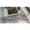 Image 2 : Multiple Boxes Metal & Plastic Rack Parts, Rails, Slatwall Sections