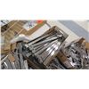 Image 8 : Multiple Boxes Metal & Plastic Rack Parts, Rails, Slatwall Sections