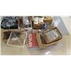 Image 8 : Multiple Boxes Metal & Plastic Rack Parts, Rails, Face Outs