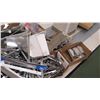 Image 8 : Multiple Boxes Metal & Plastic Hangers, Rails, Parts, etc