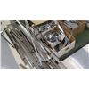 Image 2 : Multiple Boxes Metal Rack Parts, Rails, Connectors, etc