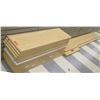 Image 1 : Qty 2 Stacks Assorted Size Wood Shelf Panels