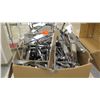 Image 2 : Multiple Boxes Metal Rack Parts, Rails, Hangers, etc