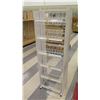 Image 3 : Rolling Mounted Jewelry Slatwall Board & Wire Shelf