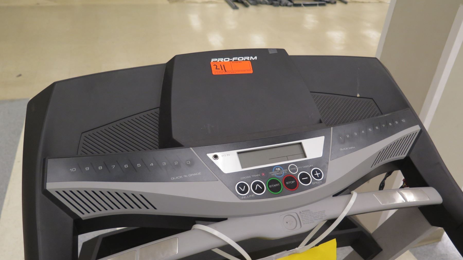 Pro Form Crosswalk Fit Exercise Treadmill Not Working Oahu Auctions