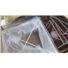 Image 2 : Multiple Boxes Misc Metal Rack Parts, Rails, Sign Holders, etc