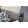 Image 8 : Multiple Boxes Misc Metal Rack Parts, Rails, Sign Holders, etc