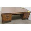 Image 1 : Wooden Office Desk w/ 5 Drawers 72"L x 36"D x 29"H