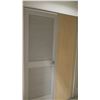 Image 2 : Qty 4 Fitting Rooms w/ Locking Doors, Inside Bench & Corner Shelf