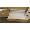 Image 8 : 2 Section Wood, Metal & Glass Display Units w/ Cabinets, No Keys, 112"L x 20"D x 38.5"H