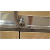 Image 8 : 3 Section Wood, Metal & Glass Display Units w/ Cabinets, No Keys, 116"L x 20"D x 38.5"H