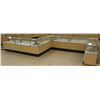 Image 1 : 10+ Section Wood, Metal and Glass Display Units w/ Cabinets, No Keys
