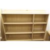 Image 1 : Wooden 6 Cubicle Display Shelf Unit 71.5"L x 29"D x 53"H