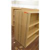 Image 2 : Long Wooden 12 Cubicle Display Shelf Unit 190"L x 29"D x 53"H