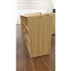 Image 2 : Long Wooden 12 Cubicle Display Shelf Unit 238"L x 29"D x 53"H