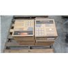 Image 2 : Multiple Boxes Armstrong Imperial Texture & Misc Metal Shelf Parts