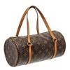 Image 2 : Louis Vuitton Monogram Canvas Leather Papilon 26 cm Shoudler Bag