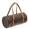 Image 3 : Louis Vuitton Monogram Canvas Leather Papilon 26 cm Shoudler Bag