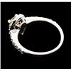 Image 3 : 1.71 ctw Diamond Ring - 14KT Rose And White Gold