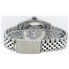 Image 7 : Rolex Mens Stainless Steel Silver Diamond 36MM Datejust Wristwatch