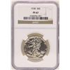 Image 1 : 1938 Walking Liberty Half Dollar Proof Coin NGC PF67