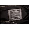 Image 9 : Coach Black Monogram Canvas Leather Medium Shoulder Handbag