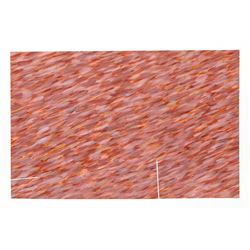 Farid Haddad, Untitled (Red), Acrylic Painting