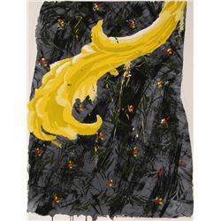 Robert Zakanitch, Yellow Feather, Screenprint