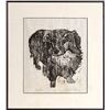Image 1 : Sheila Rainey, Buttons, Etching