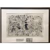 Image 1 : Al Hirschfeld, Movieland 1954, Lithograph