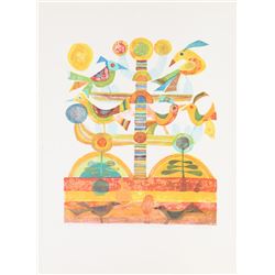 Judith Bledsoe, Yellow Bird, Lithograph
